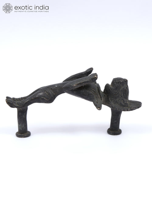 6" Yali Design Brass Door Handle