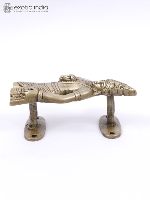 5" Ajanta Brass Door Handle