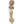 8" Brass Naga Kanya Door Handle