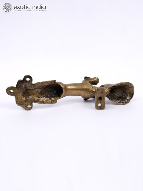 8" Yali Design Brass Door Handle