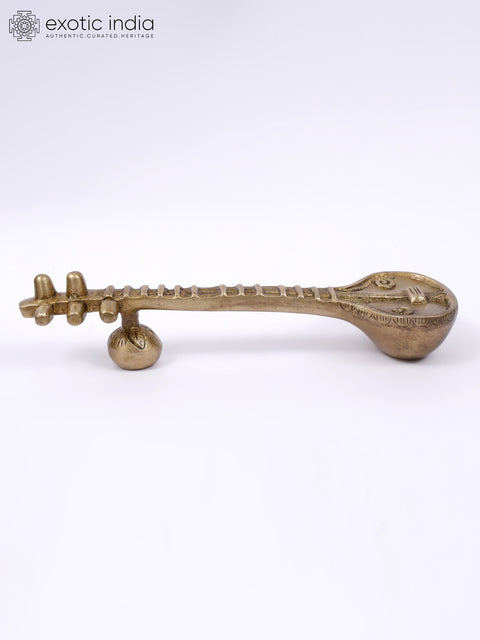 9" Veena Design Brass Door Handle