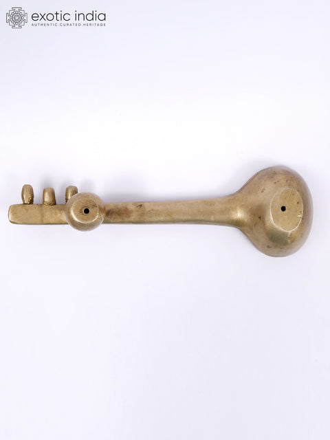 9" Veena Design Brass Door Handle