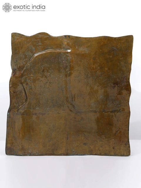 Figure of Ganesha Achieved Through Rhythmic Folds, Flowing Lines and Organic Textures