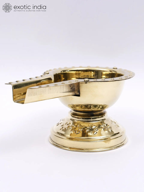 Abhishek Patra in Brass | Spiritual Ritual Items