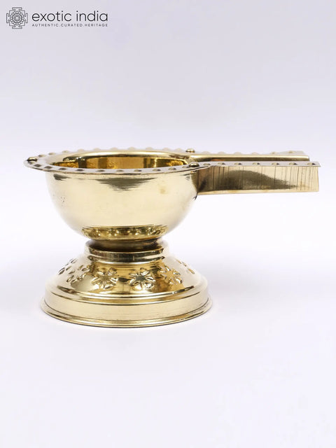 Abhishek Patra in Brass | Spiritual Ritual Items
