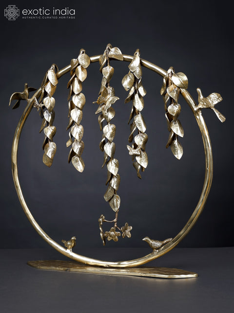 22" Decorative Showpiece with Birds and Butterflies | Home Decor Gifts