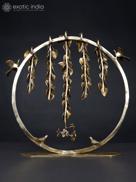 22" Decorative Showpiece with Birds and Butterflies | Home Decor Gifts
