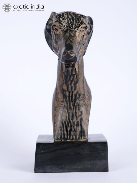8" Greyhound Dog Bust | Table Decor Gifts