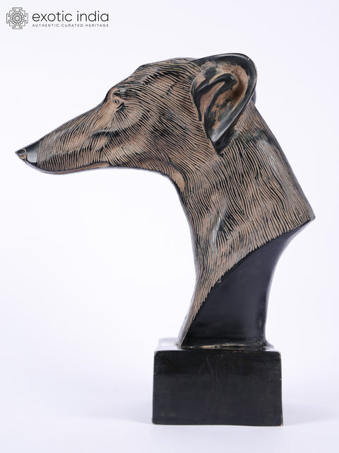 8" Greyhound Dog Bust | Table Decor Gifts