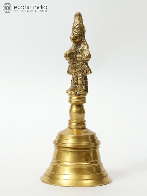 5" Hanuman Ghanti/Bell in Brass
