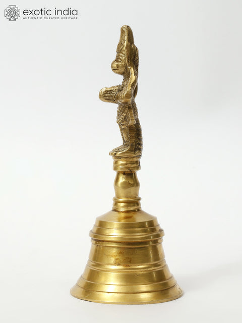 5" Hanuman Ghanti/Bell in Brass