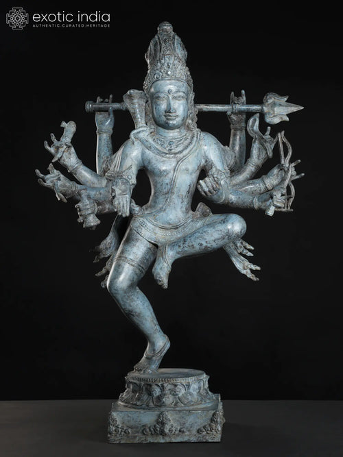 Nataraja Brass Sculpture - Handmade Dance Idol