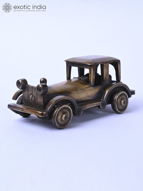 5" Brass Vintage Style Motor Car | Decorative Showpiece