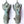 12" Stylized Pair of Mermaid Design Door Handles from Indonesia