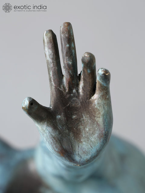 Equilibrium’s Edge: The Olympic Swimmer | Brass Sculpture from Indonesia