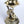 4" Small Size Superfine Elephant Lamp in Brass