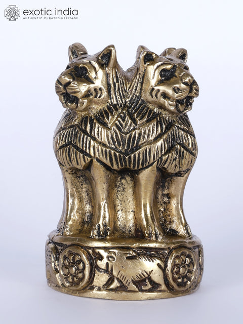 3" Small National Emblem of India | Table Decor