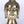 9" Brass Buddha Head Figurine | Buddhist Statue