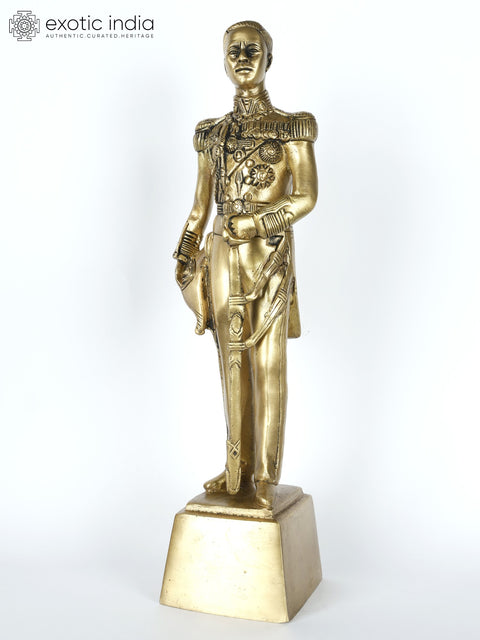 12" Prince Abhakara - The Father of Royal Thai Navy | Brass Statue