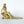 9" Lady Seated on Cliff | Brass Statue | Table Decor