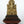 4" Small Brass Lord Buddha Seated in Dhyan Mudra on Wood Base
