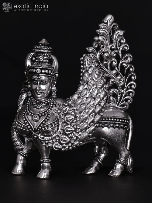 Goddess Kamadhenu Handmade Brass Statue Small