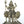 Small Superfine Ardhanarishvara Idol with Nandi and Lion | Shiva-Shakti Brass Statue