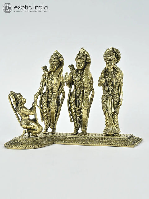 Superfine Shri Rama Darbar Brass Statue | Different Sizes
