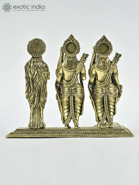 Superfine Shri Rama Darbar Brass Statue | Different Sizes