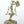 4" Small Superfine Stylized Trishul with Damru and Om | Brass Statue