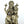 4" Small Superfine Sitting Lord Narasimha with Devi Lakshmi Brass Statue