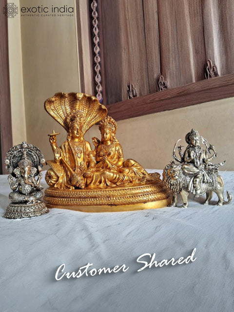 Small Superfine Goddess Durga (Sherawali Maa) | Brass Statue | Different Sizes