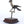 7" Brass Decorative Bird Statue on Wood Base | Table Decor
