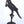 9" Black Parrot with Bell | Brass Statue | Table Decor