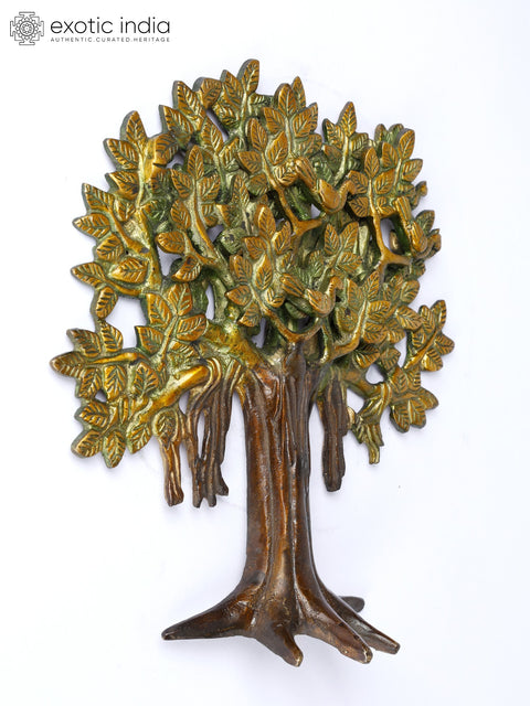 9" Brass Tree of Life | Wall Hanging