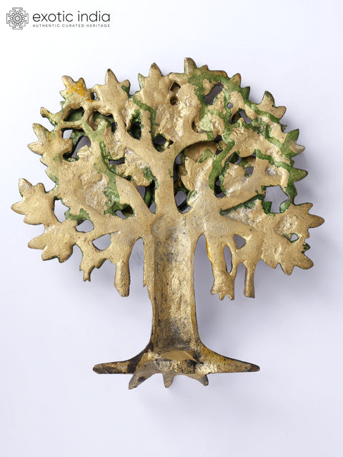 9" Brass Tree of Life | Wall Hanging