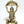 6" Lord Hanuman Holding Mountain of Sanjeevani Herbs | Brass Statue