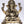 8" Chaturbhuja Blessing Lord Ganesha | Brass Statue