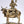 8" Blessing Lord Shiva Seated on Nandi | Brass Statue