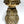 9" Designer Urli on Owl Head in Brass