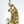 8" Peacock with Beautiful Long Tail | Brass Statue