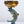 11" Designer Fish Urli in Brass