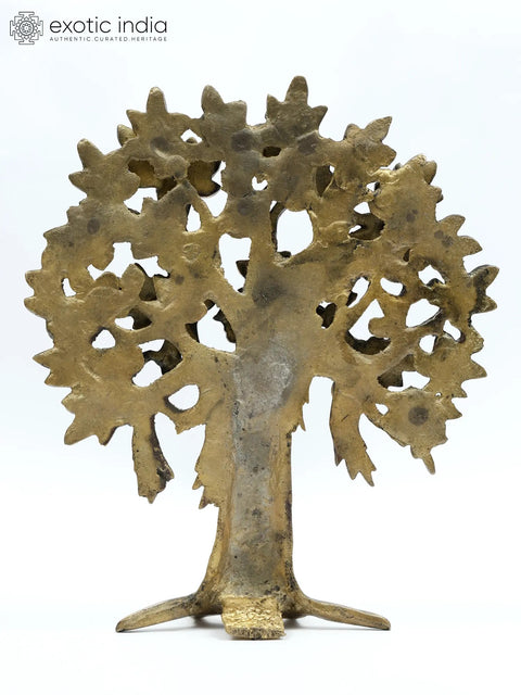 10" Brass Tree of Life | Table Decor