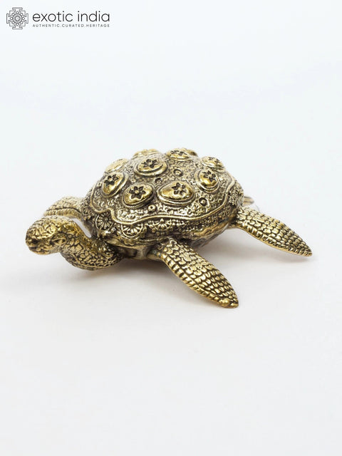 Small Vastu Tortoise | Brass Statue