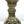 19" Designer Column Pedestal in Brass