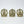 4" Small Superfine Lakshmi Ganesha Saraswati Brass Statues with Floral Prabhavali