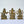 10" Ganesha Lakshmi Saraswati | Brass Statues