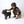 24" Boy Caressing Puppy | Decorative Brass Statue | Home Decor