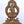 9" Lord Buddha in Abhaya Mudra Seated on Throne | Brass Statue