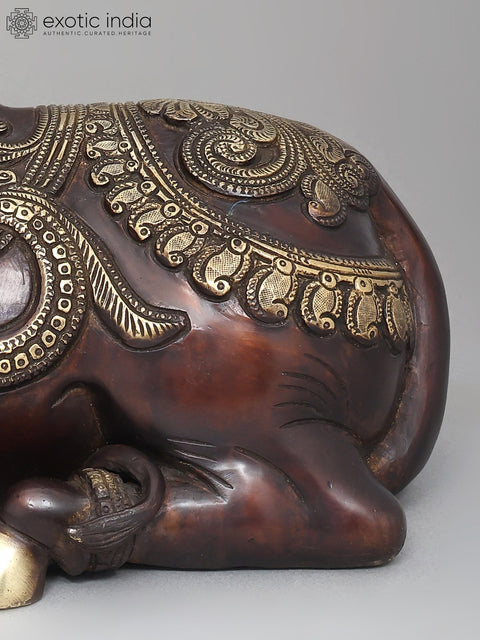 Nandi - Vahana of Lord Shiva | Brass Statue